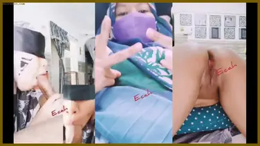 Lanjutan Miss Ecah Jilbab Di Ewe Majikan